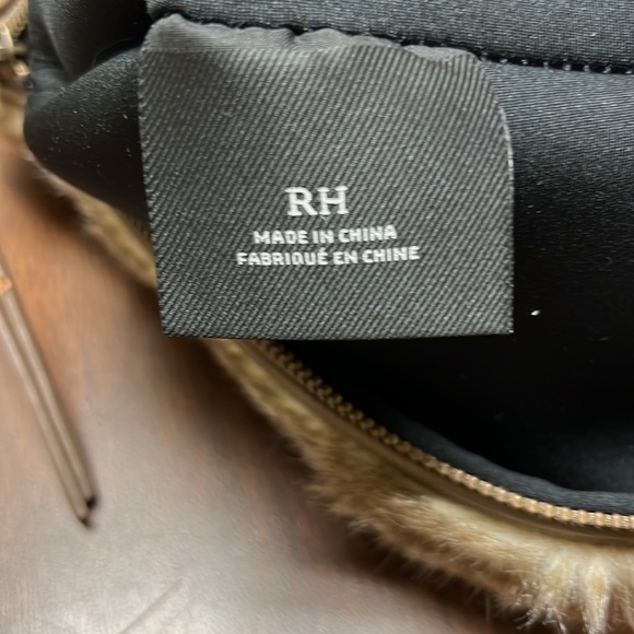 Restoration Hardware zip up clutch/case - Picture 9 of 11